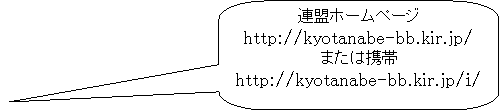 pێlp`o: Az[y[W
http://kyotanabe-bb.kir.jp/
܂͌g
http://kyotanabe-bb.kir.jp//